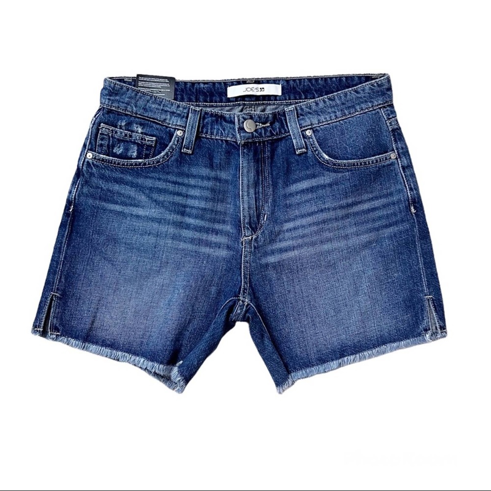 New Joe’s Jeans Cut Off Denim Shorts Flawless Size 26 Blue